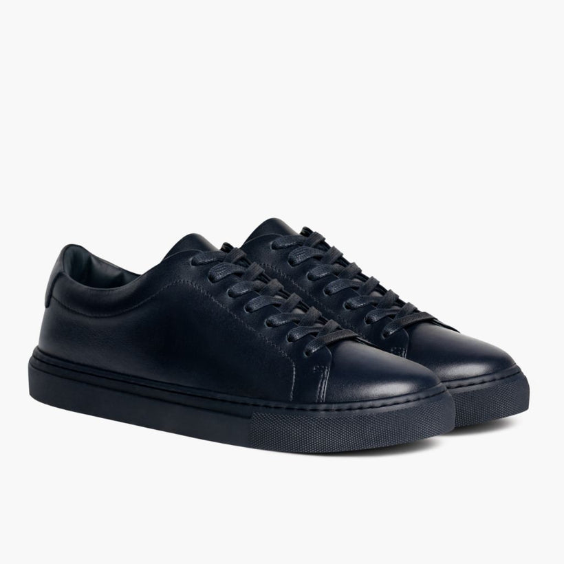 Encore Navy Leather Sneakers