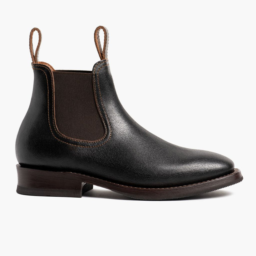 Journeyman Cacao Leather Boots