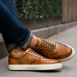 Top-Down Perspective Showing Lacing System & Tongue Craftsmanship