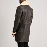 Charles Coat Brown Shearling Coat – alternate product view 5