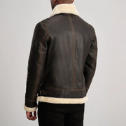 Francis B-3 Black Bomber Jacket – alternate product view 5