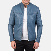 Ionic Leather Biker Jacket – alternate product view 1
