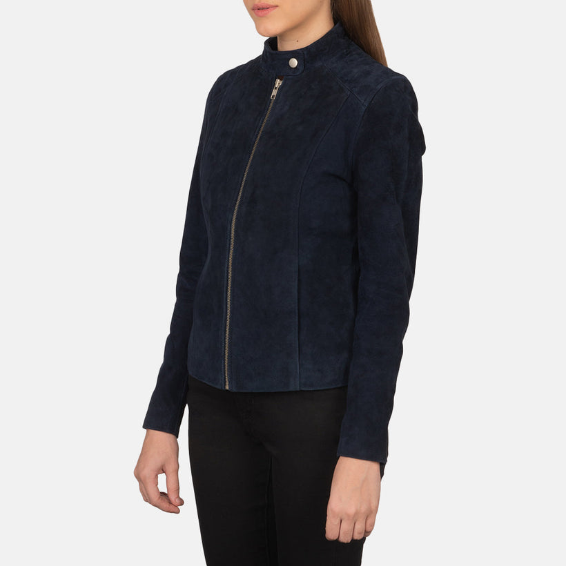 Kelsee Leather Biker Jacket