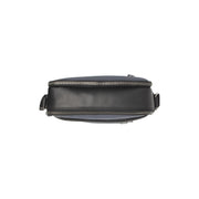Arendal Full-Grain Leather Crossbody Bag - Structured Side Profile Showing Gusset Depth & Expansion Capacity