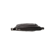 Solid Antique Brass Hardware &amp; Heavy-Duty Dual Zipper Detail on Weimar Full-Grain Leather Crossbody Bag