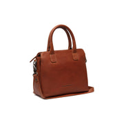 
Tailored Rib Cuffs & Hem Craftsmanship Construction Detail on Hermosa Full-Grain Leather Handbag