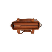 
Cognac Leather Handbag Lingfield, detail view 3