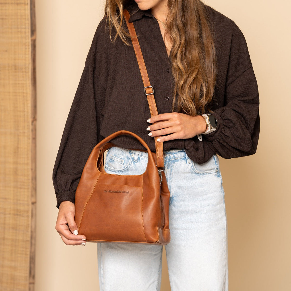 Lunera Full-Grain Leather Handbag – alternate product view 3