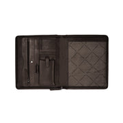 Tailored Rib Cuffs &amp; Hem Craftsmanship Construction Detail on Leather Portfolio Barnet