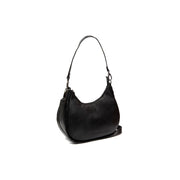 Alexandria Full-Grain Leather Shoulder Bag in Classic 100% Full-Grain Leather - Full Exterior Front Profile View | Buy Online