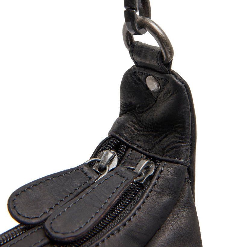 Mirave Full-Grain Leather Shoulder Bag