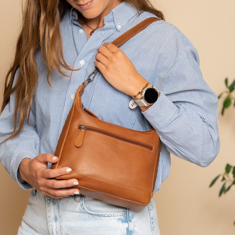 
Everyday Carry Perspective Showing Ergonomic Grab Handle & Strap Comfort