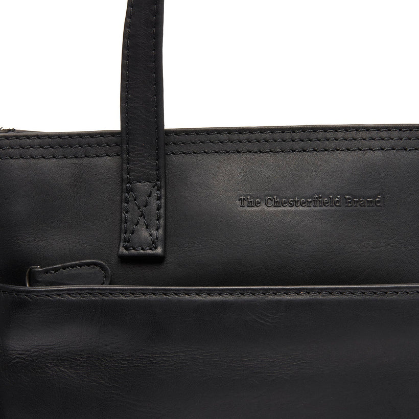 Estella Full-Grain Leather Tote Bag