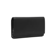 Mirthe Full-Grain Leather Wallet in Classic 100% Full-Grain Leather - Full Exterior Front Profile View | Buy Online