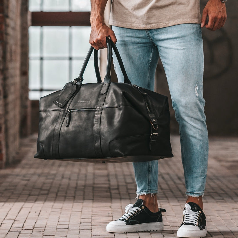 Portsmouth II Full-Grain Leather Weekender Bag
