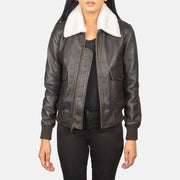 Stella G-1 Leather Bomber Jacket – alternate product view 1