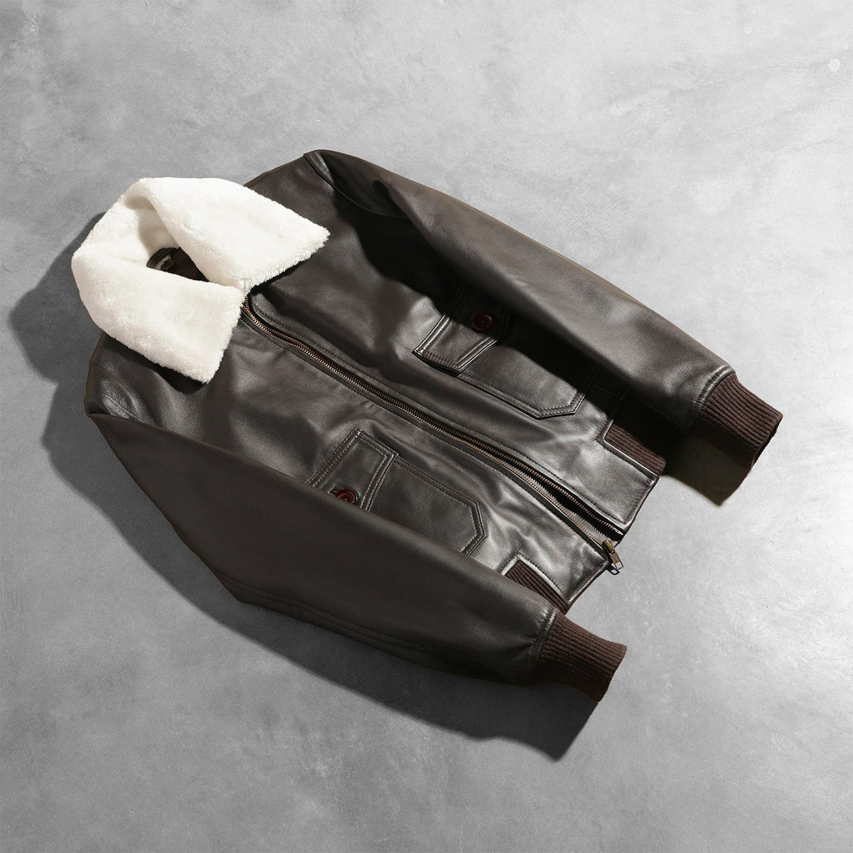 Stella G-1 Leather Bomber Jacket – alternate product view 7
