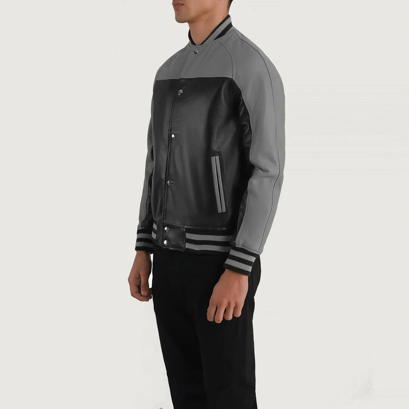 Terrance Black Varsity Jacket