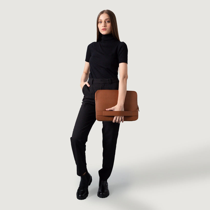The Baxter Leather Laptop Sleeve
